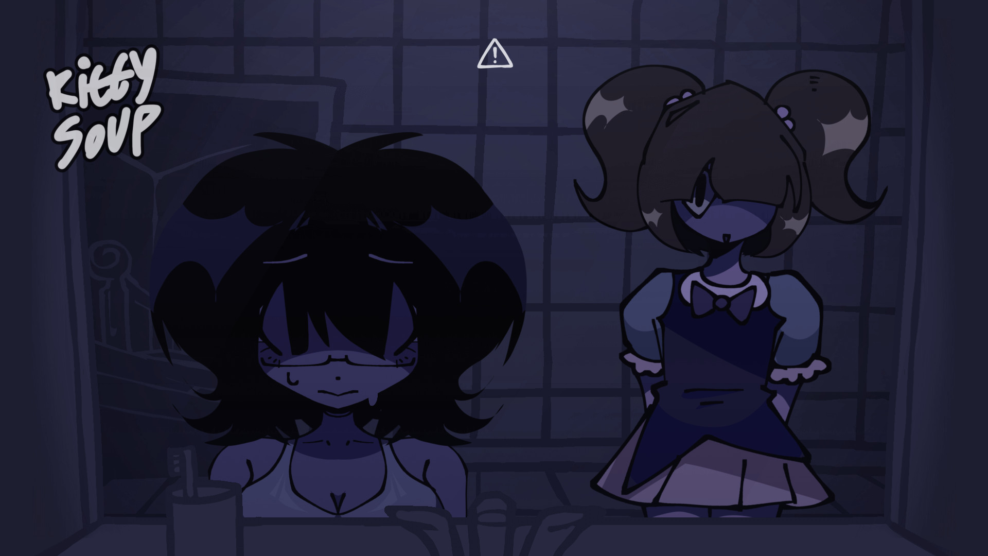 behind you.