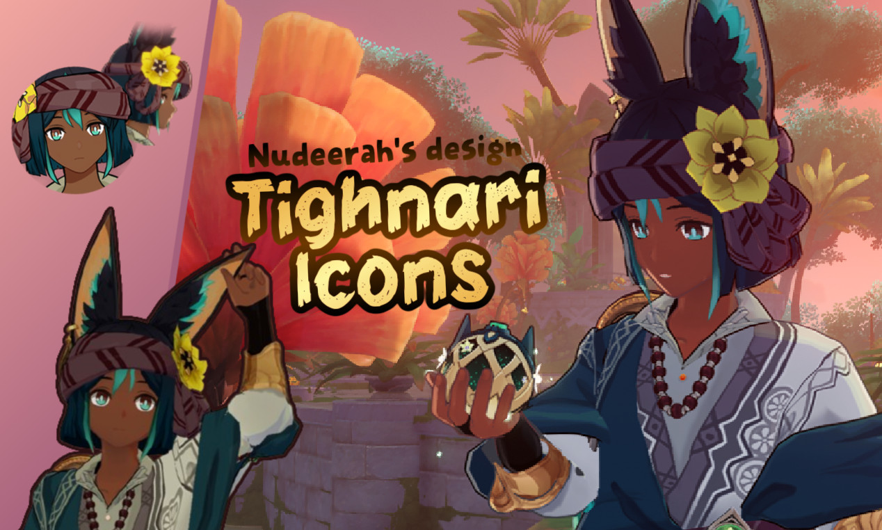 Icons for Nudeerah's Tighnari Design