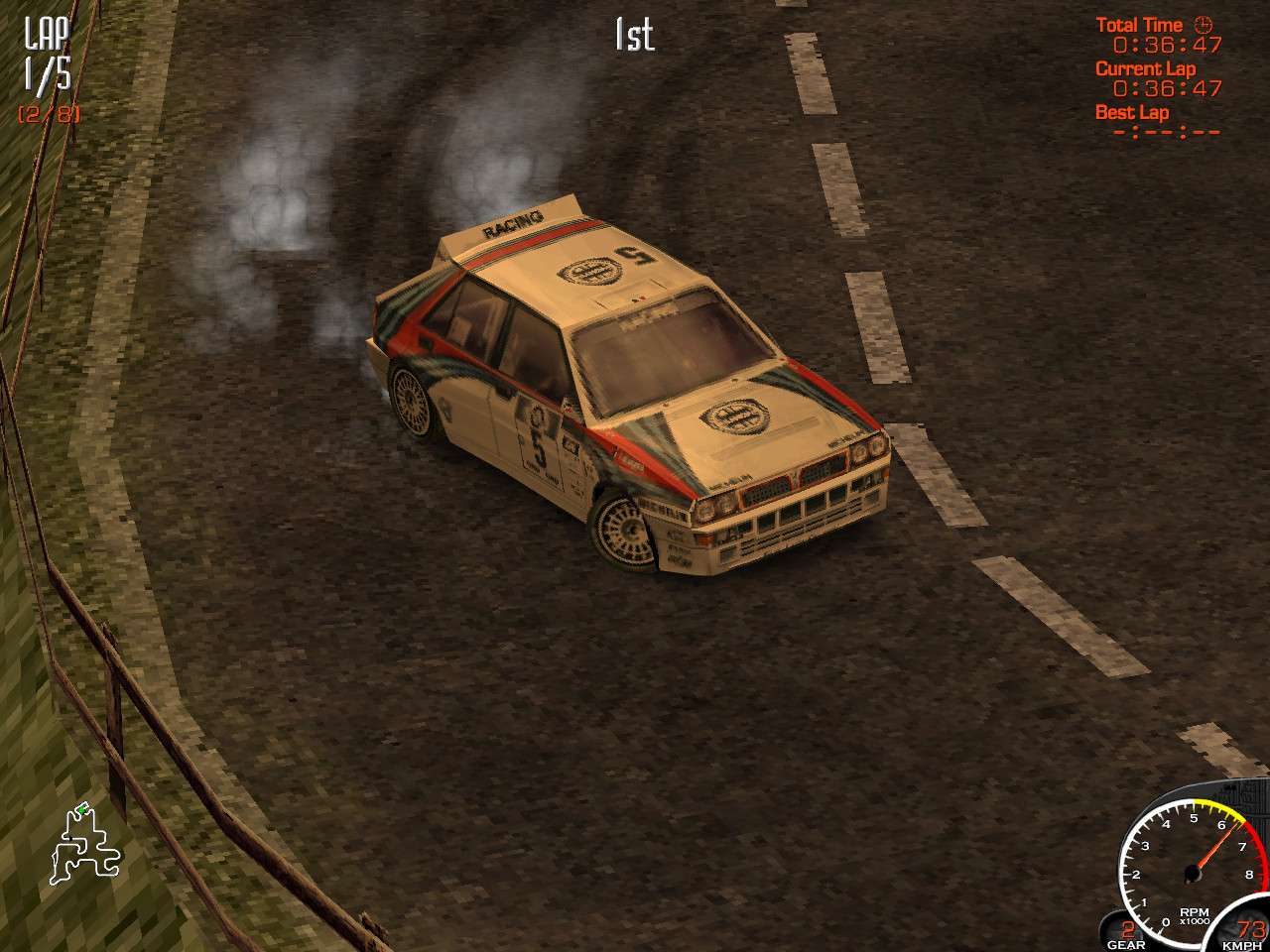 Lancia Delta Integrale Mod for Half-Life: Rally | HLR Mods