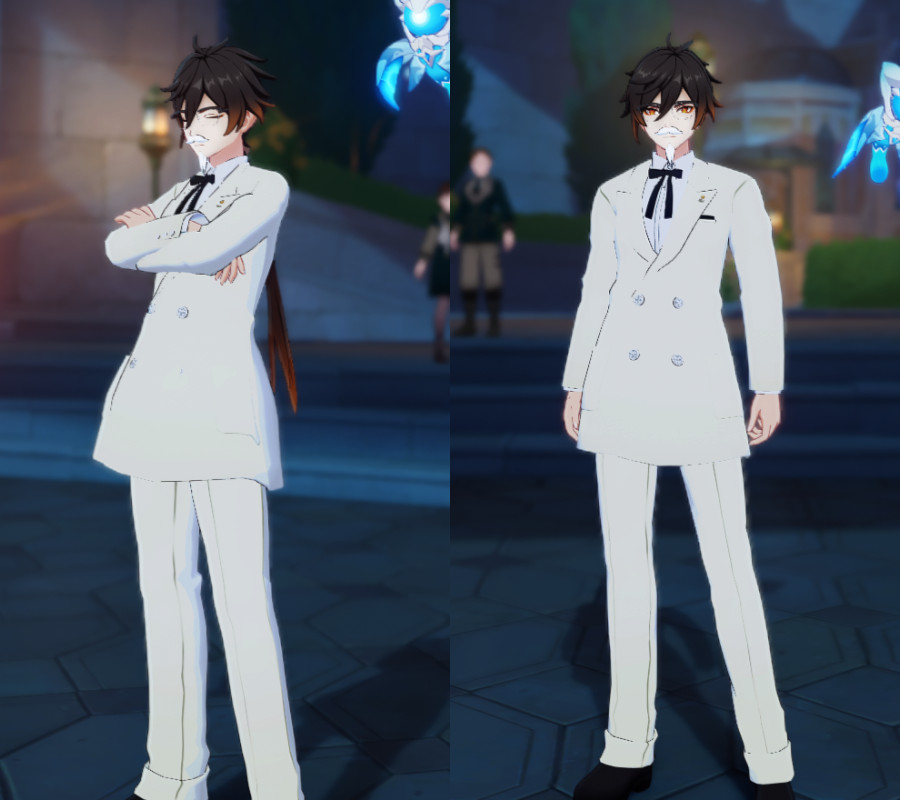 Zhongli KFC costume