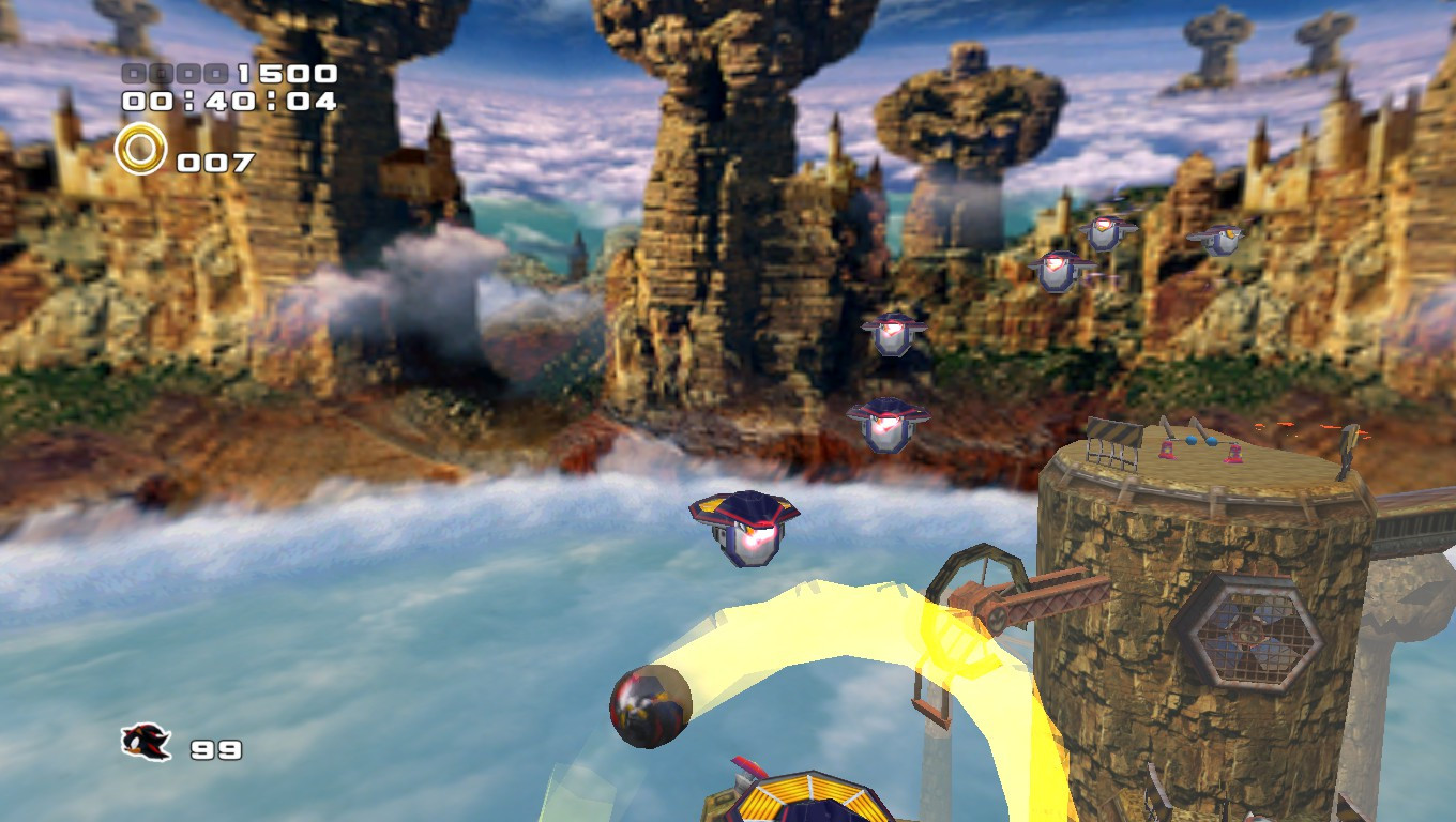 Better Shadow Light attack particle Mod for Sonic Adventure 2 | SA2 Mods