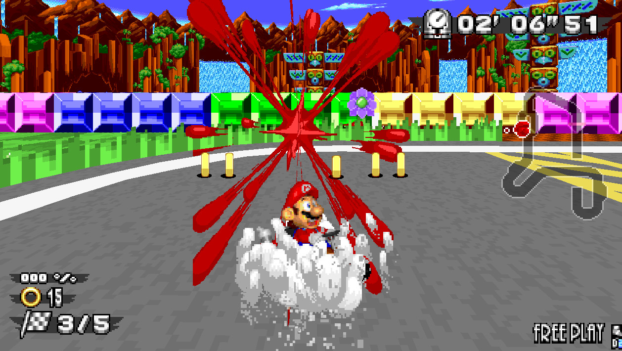 N64 Era Mario Mod for Dr. Robotnik's Ring Racers | DRRR Mods