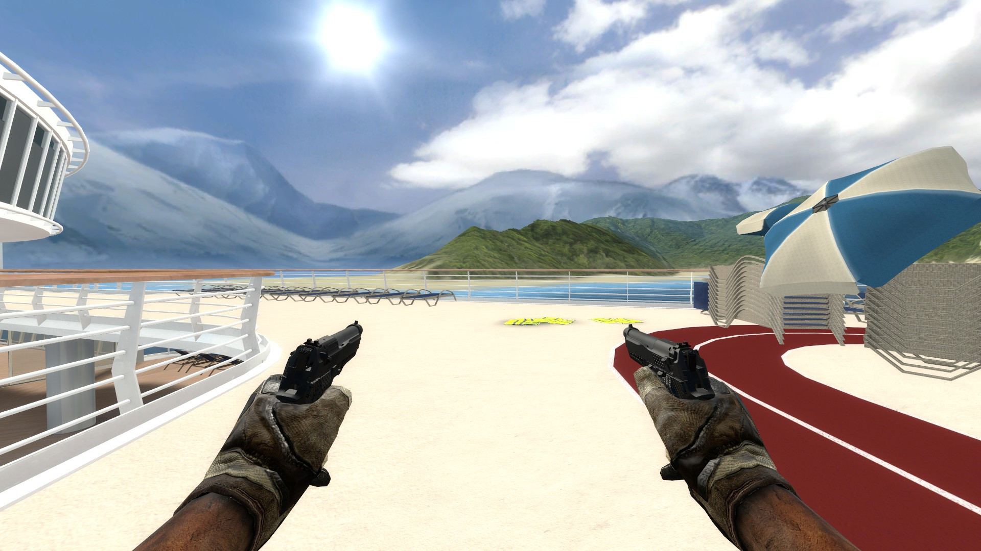 Black and Blue Dualies on CafeRev's anims Mod for Counter-Strike ...
