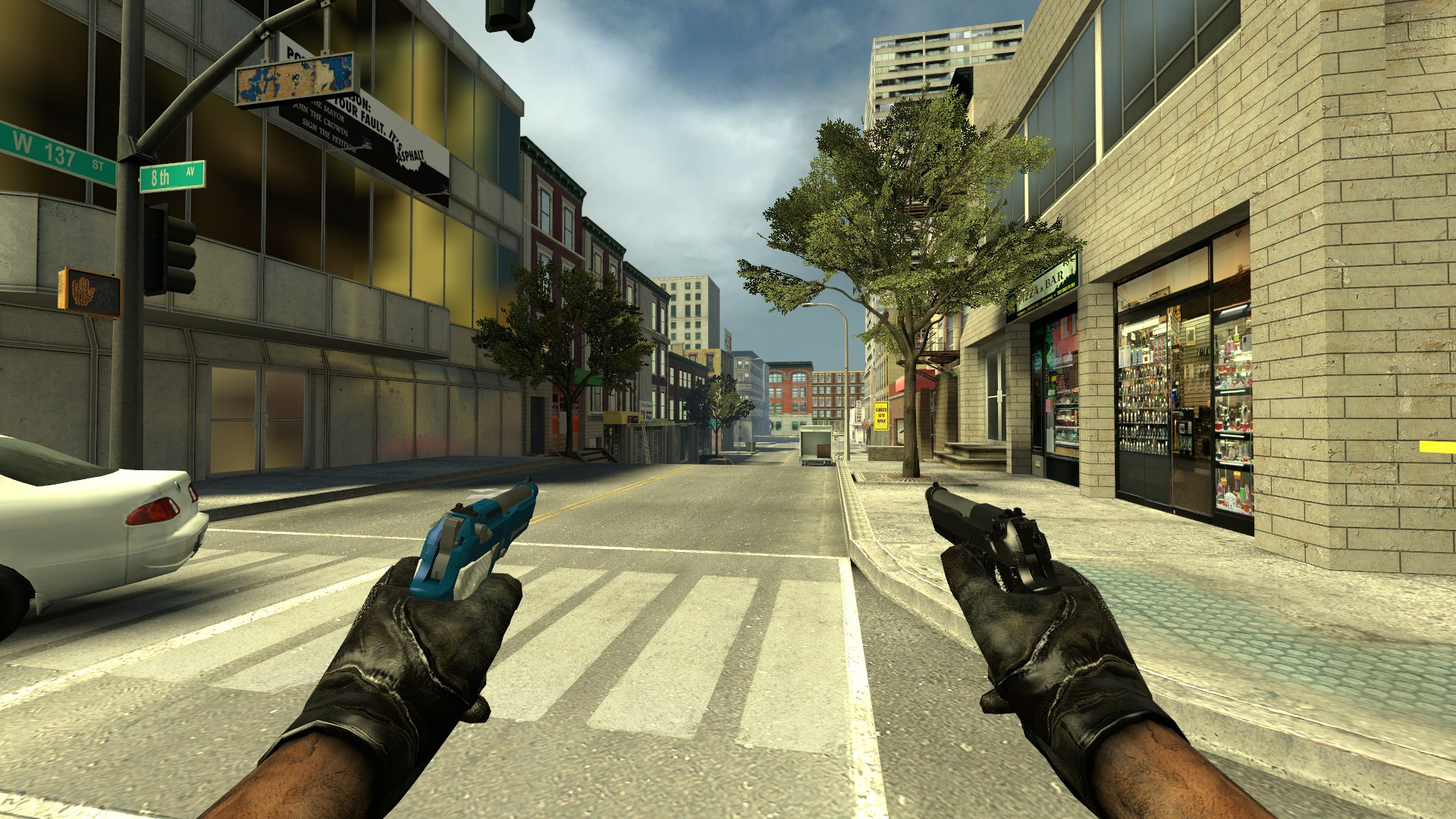 Black and Blue Dualies on CafeRev's anims Mod for Counter-Strike ...