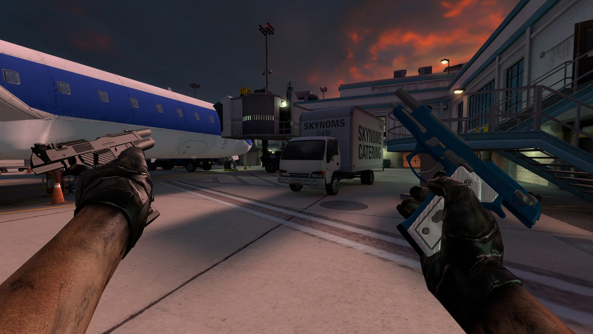 Black and Blue Dualies on CafeRev's anims Mod for Counter-Strike ...