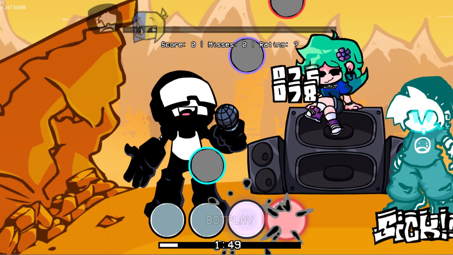 Tankman Sings Accelerant but he shots a lot