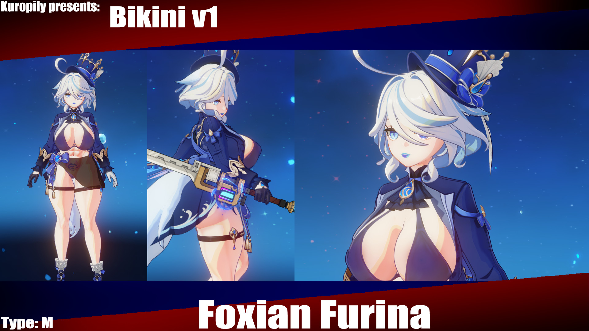 Foxian Furina Bikini Type M