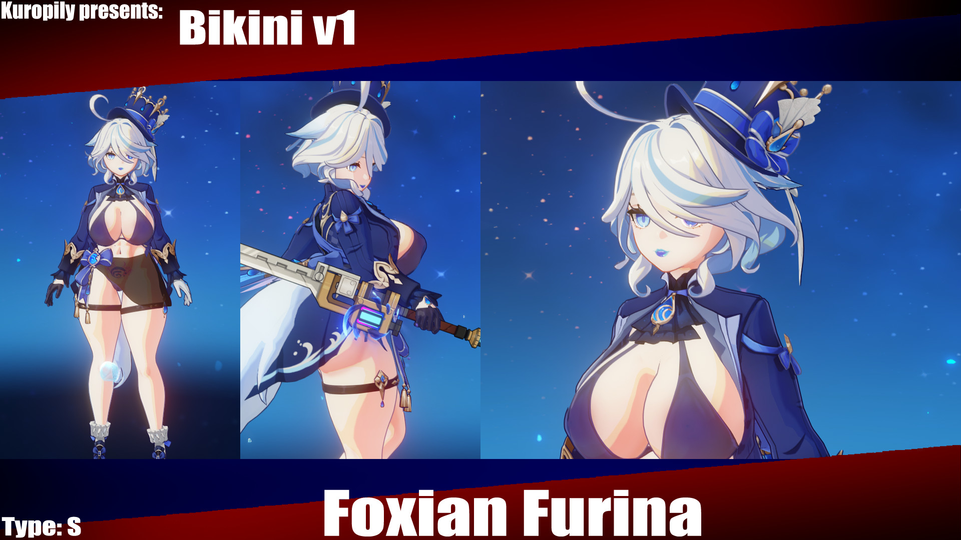 Foxian Furina Bikini Type S