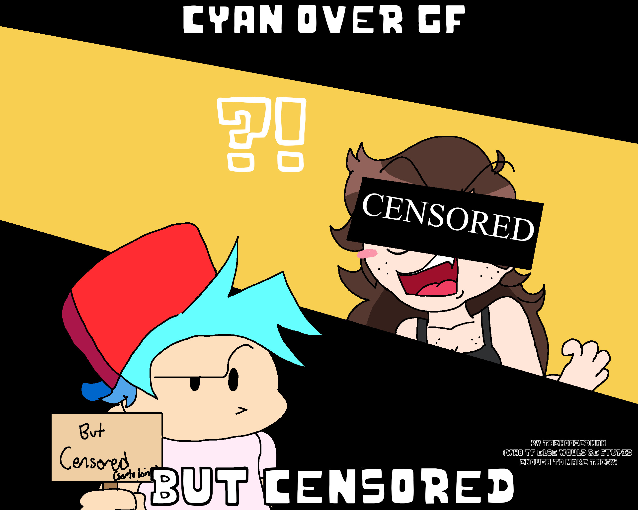 Cyan Over GF (but Censored by Me)