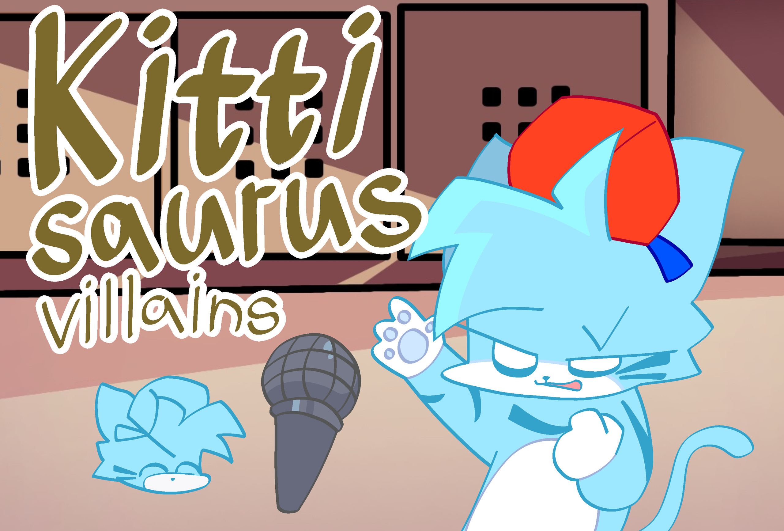 FNF Vs. Kittisaurus villains Demo