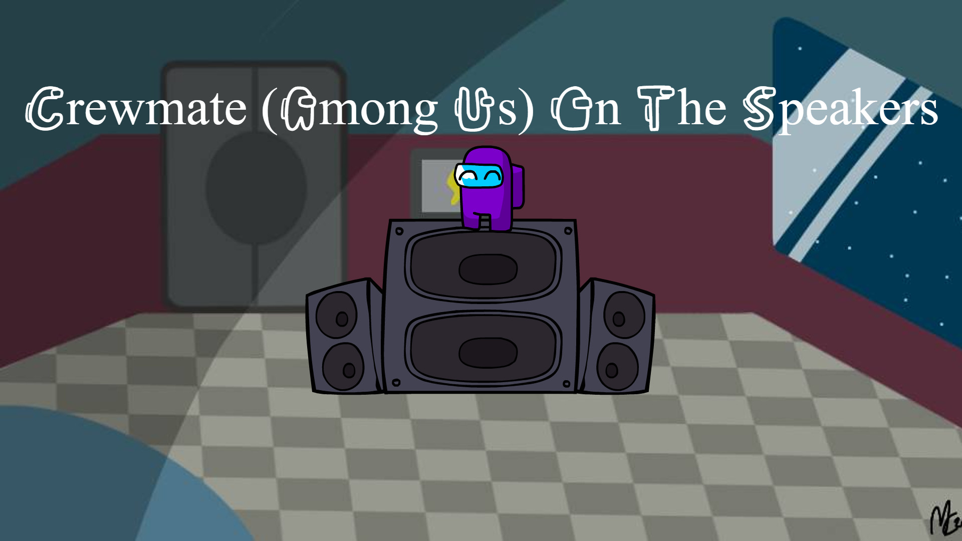 Crewmate (Among Us) On The Speakers + FLA