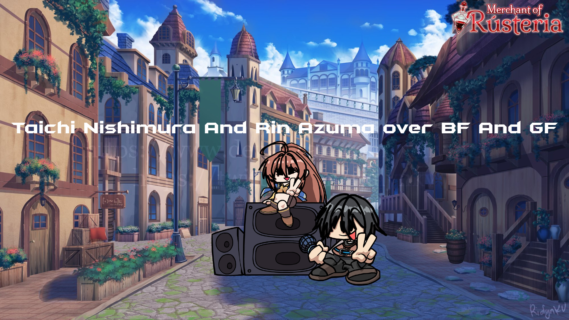 Taichi And Rin over BF And GF + FLA