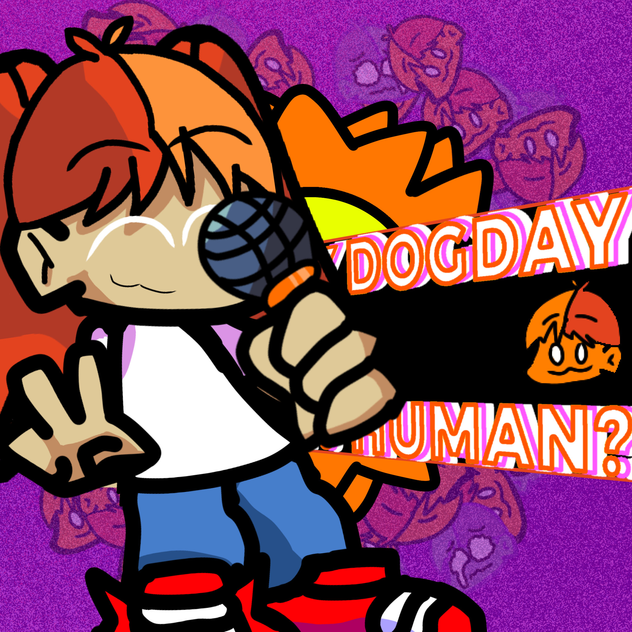 Playable dogday, but... IS HE A HUMAN!?