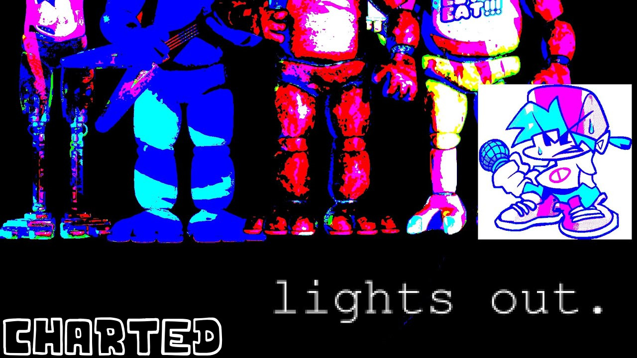 Playable Lights Out [An FNF FNAF Song] Charted