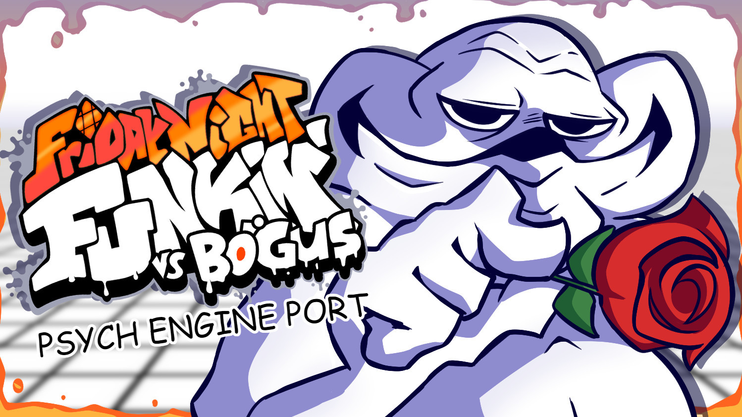 FNF VS Bogus PSYCH ENGINE PORT UPDATE