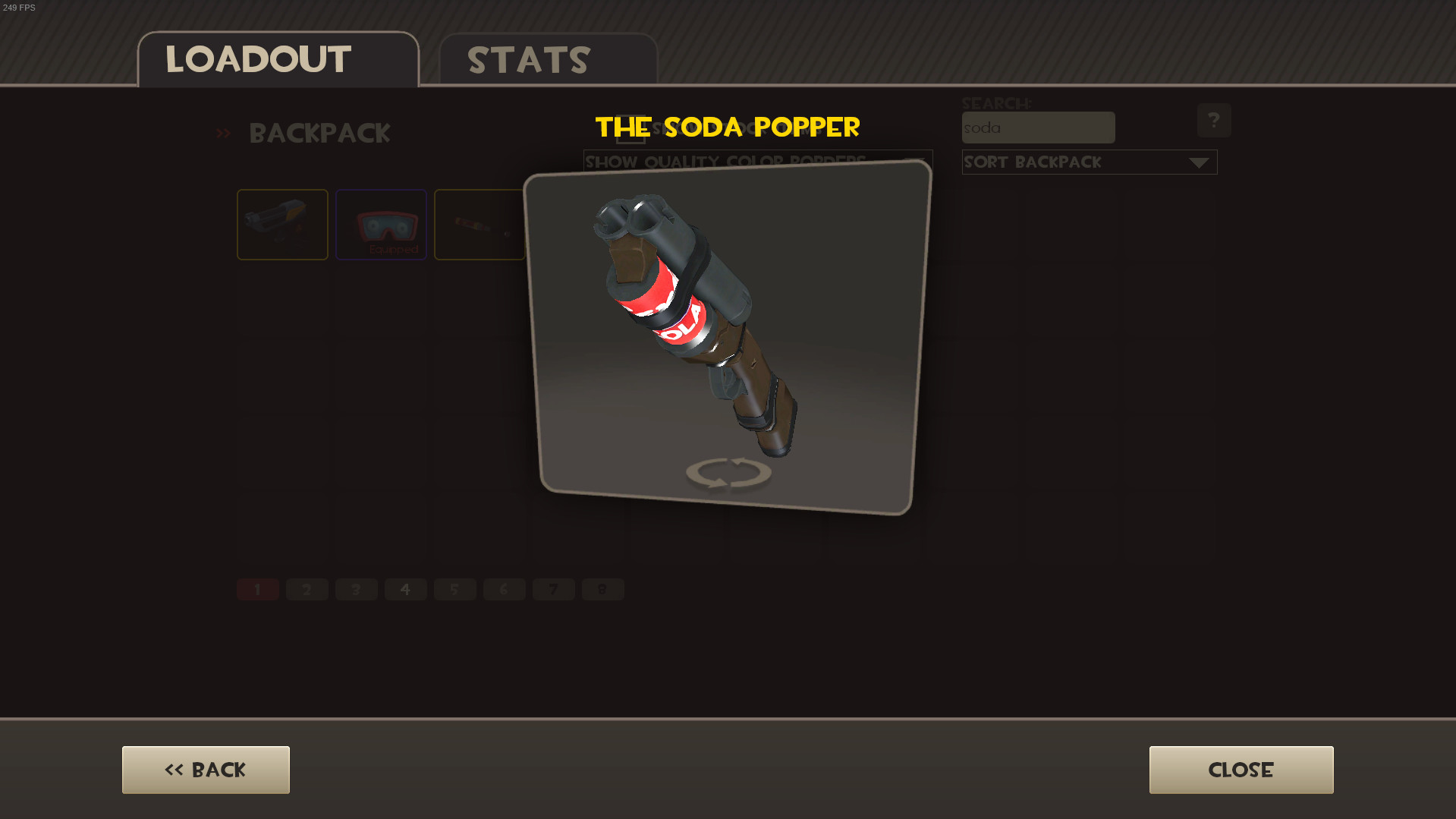 Sam's Cola Popper