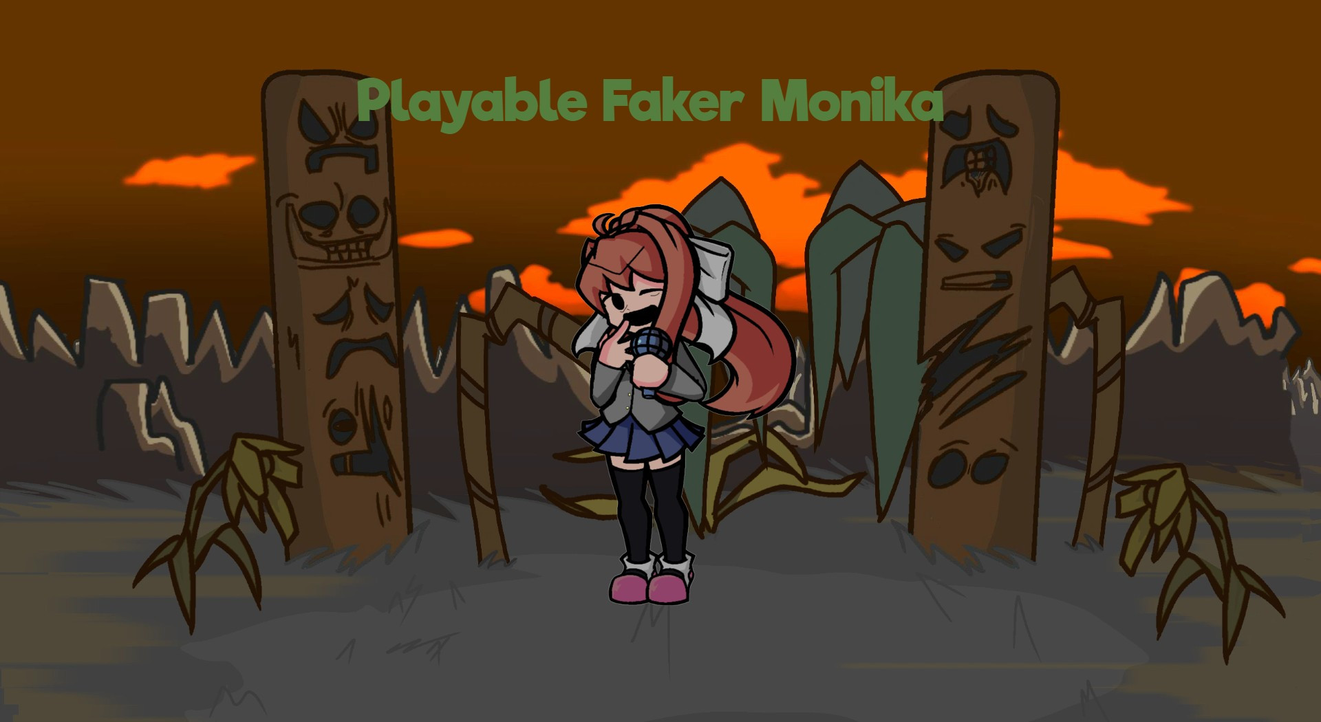 Playable Faker Monika