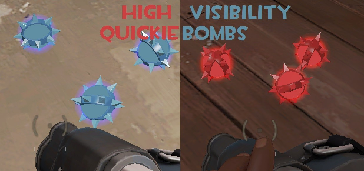 High Visibility Quickiebombs (Casual Compatible)