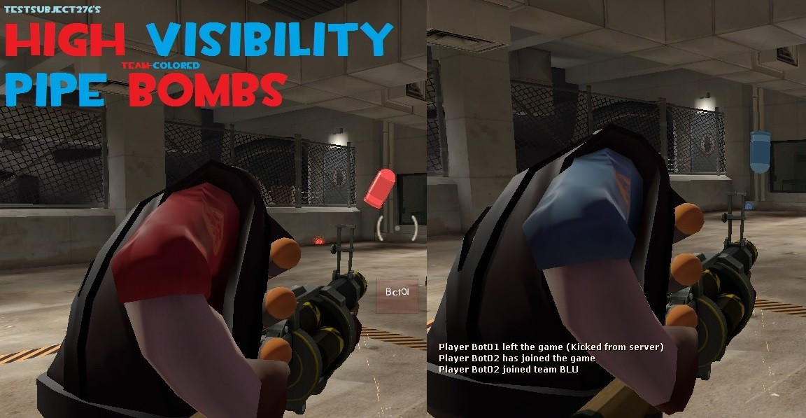 High Visibility Pipebombs (Casual Compatible)