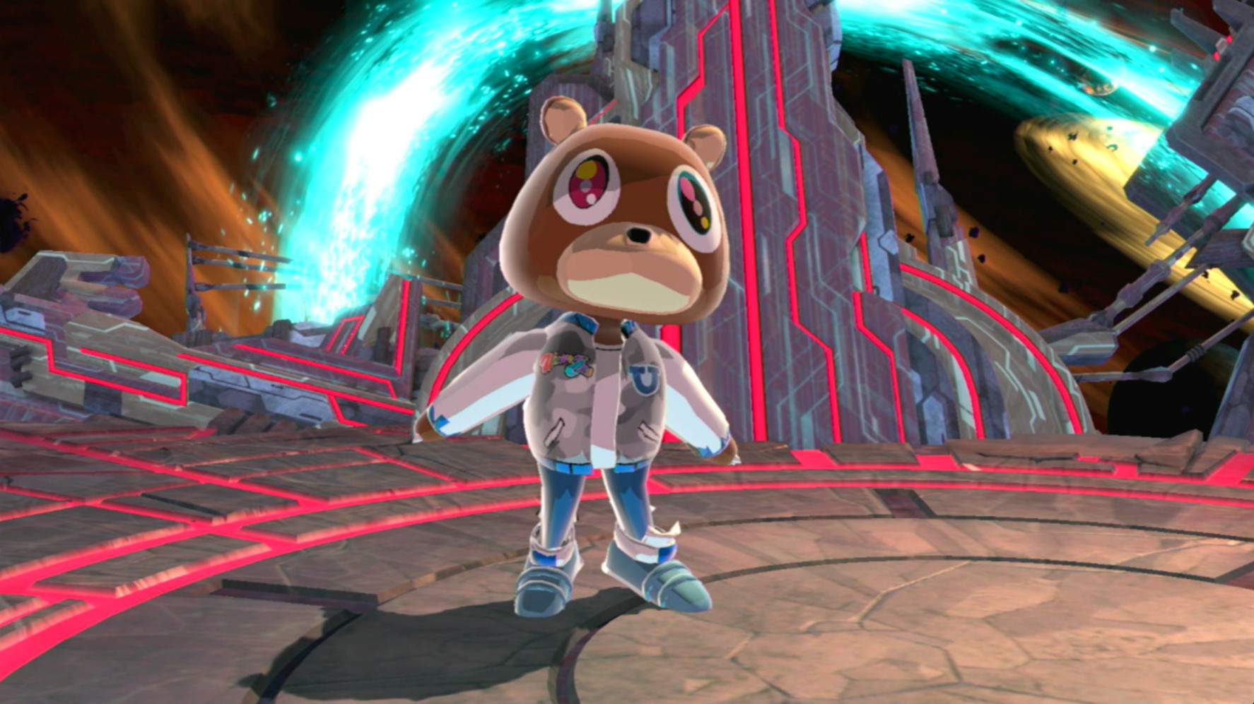 Dropout Bear v2 (Kanye West) + Expansion mod Mod for Super Smash Bros ...