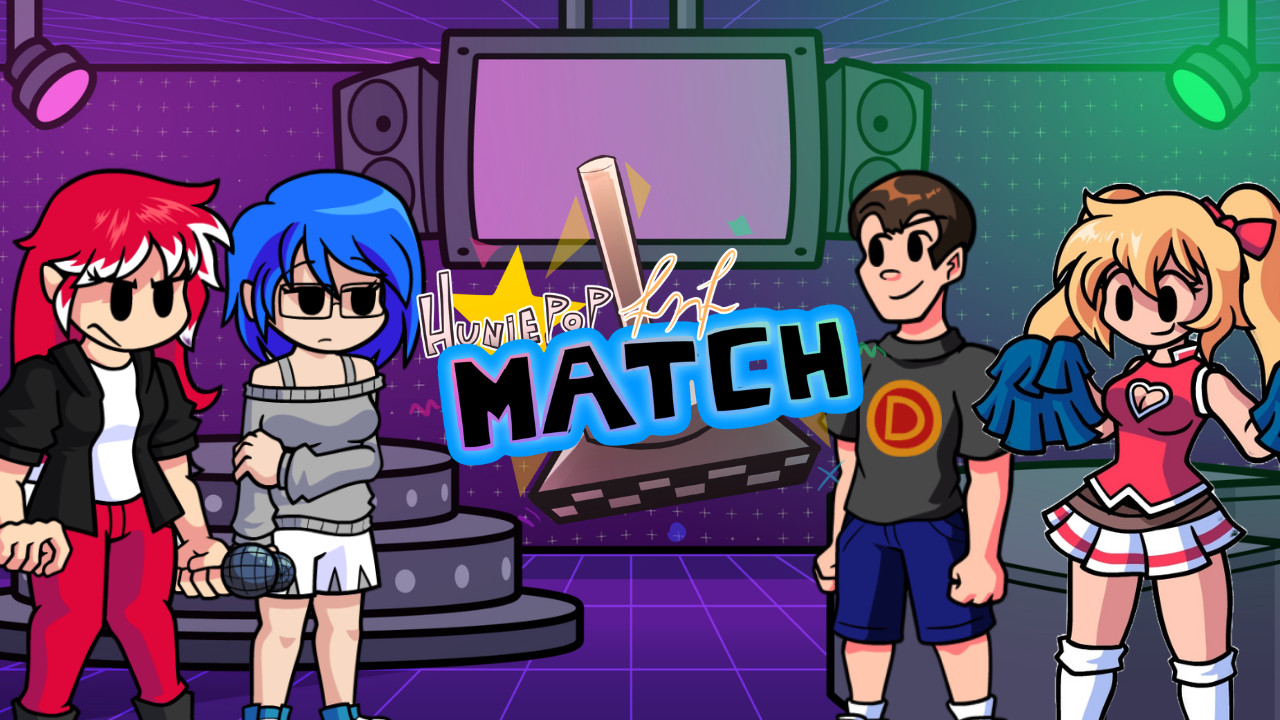 HuniePop FNF Match Mod for Friday Night Funkin' | FNF Mods