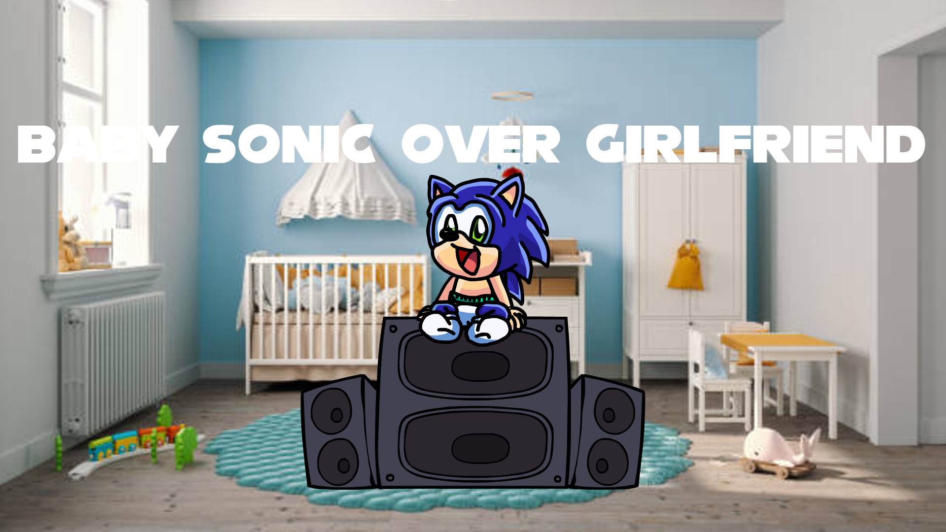 Baby Sonic over Girlfriend + FLA