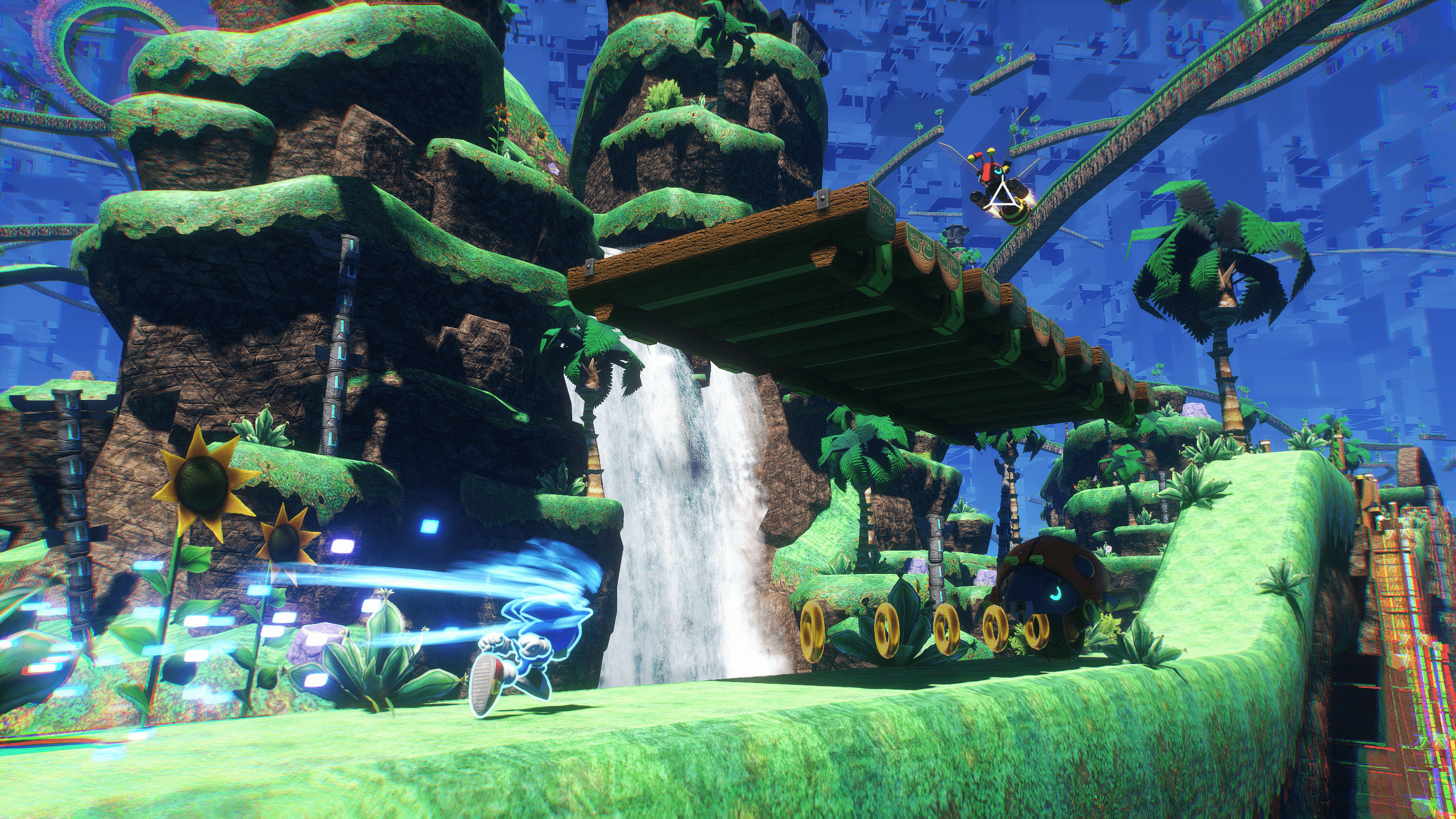 Ground Fall Module Sonic Frontiers New Genesis: Gameplay Overhaul Mod Mod for Sonic ...