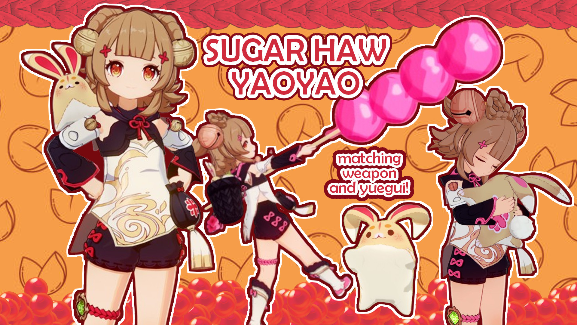 sugar haw yaoyao + weapon + yuegui