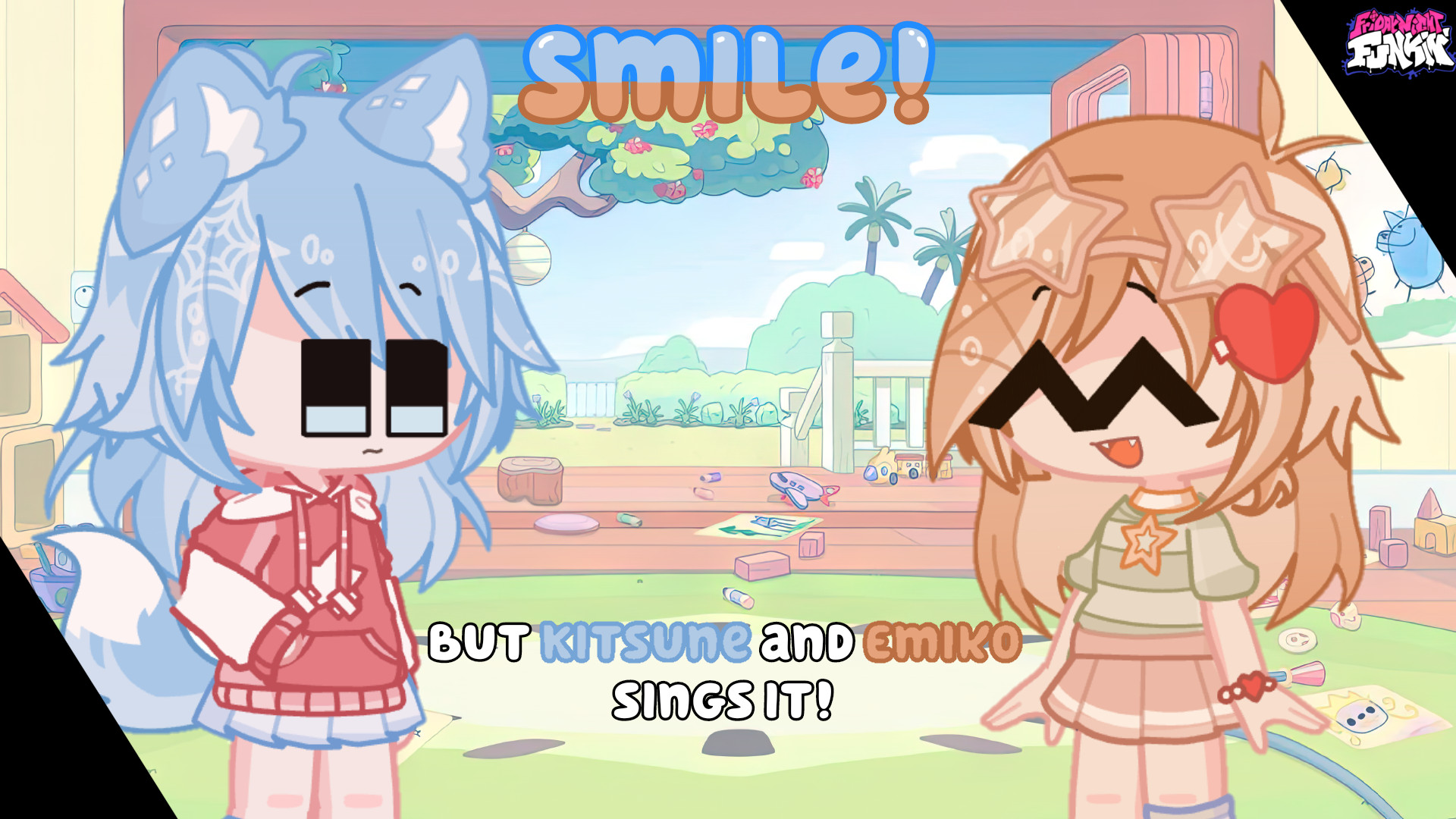 • ° Smile-Song but Kitsune and Emiko sings it! ° •