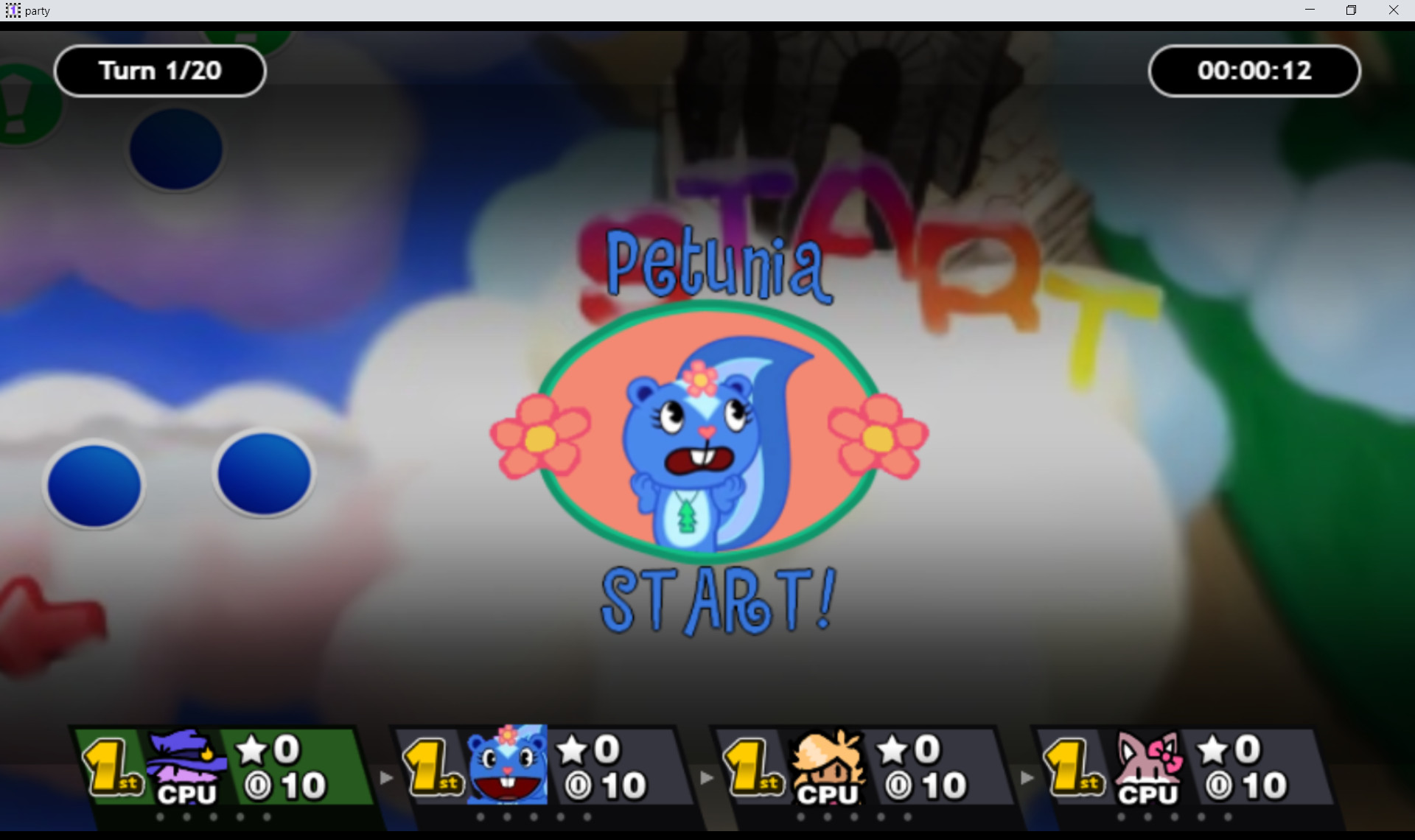 Petunia (Happy Tree Friends) Mod for Party Project | PProject Mods