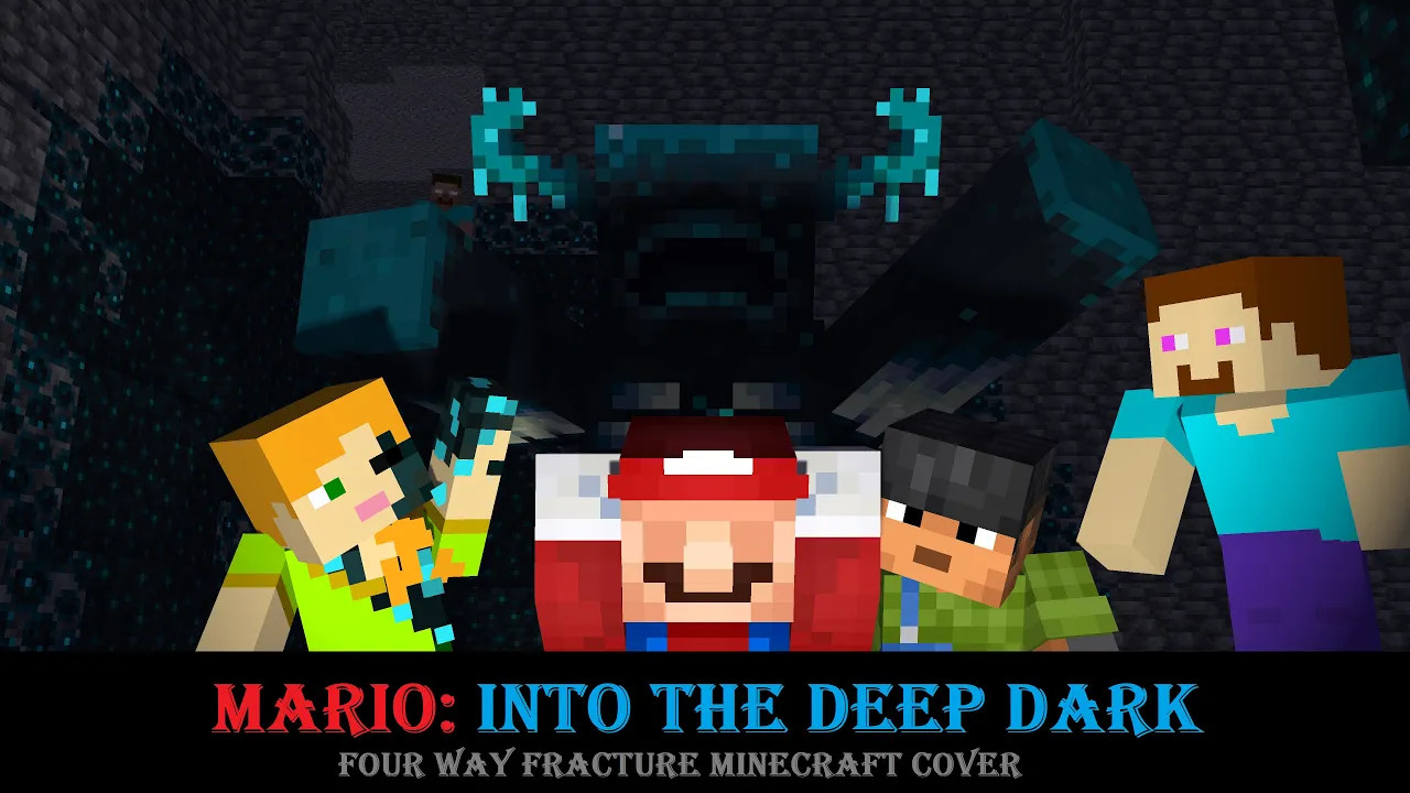 Mario Into The Deep Dark | Four Way Fracture COVER