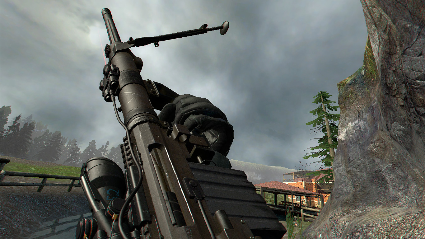 COD4 MW2R Weapons Mod for Half-Life 2: MMod | HL2:MMod Mods