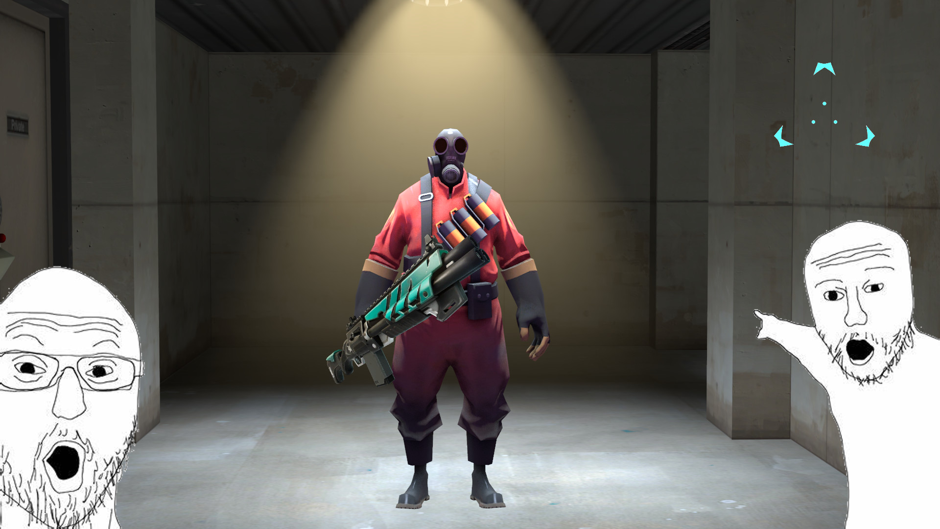 Gatekeeper Flamethrower Crosshair