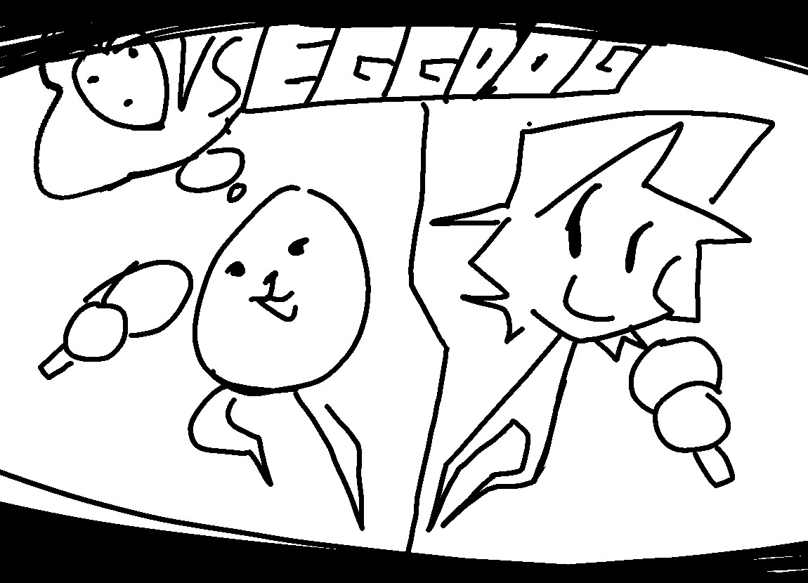 FNF : vs EGGDOG!!