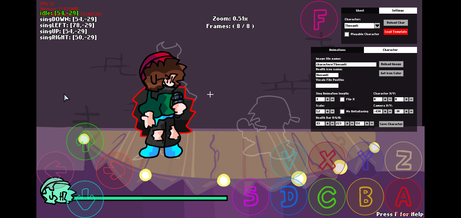 Thesanti Sprite (psych online Port)