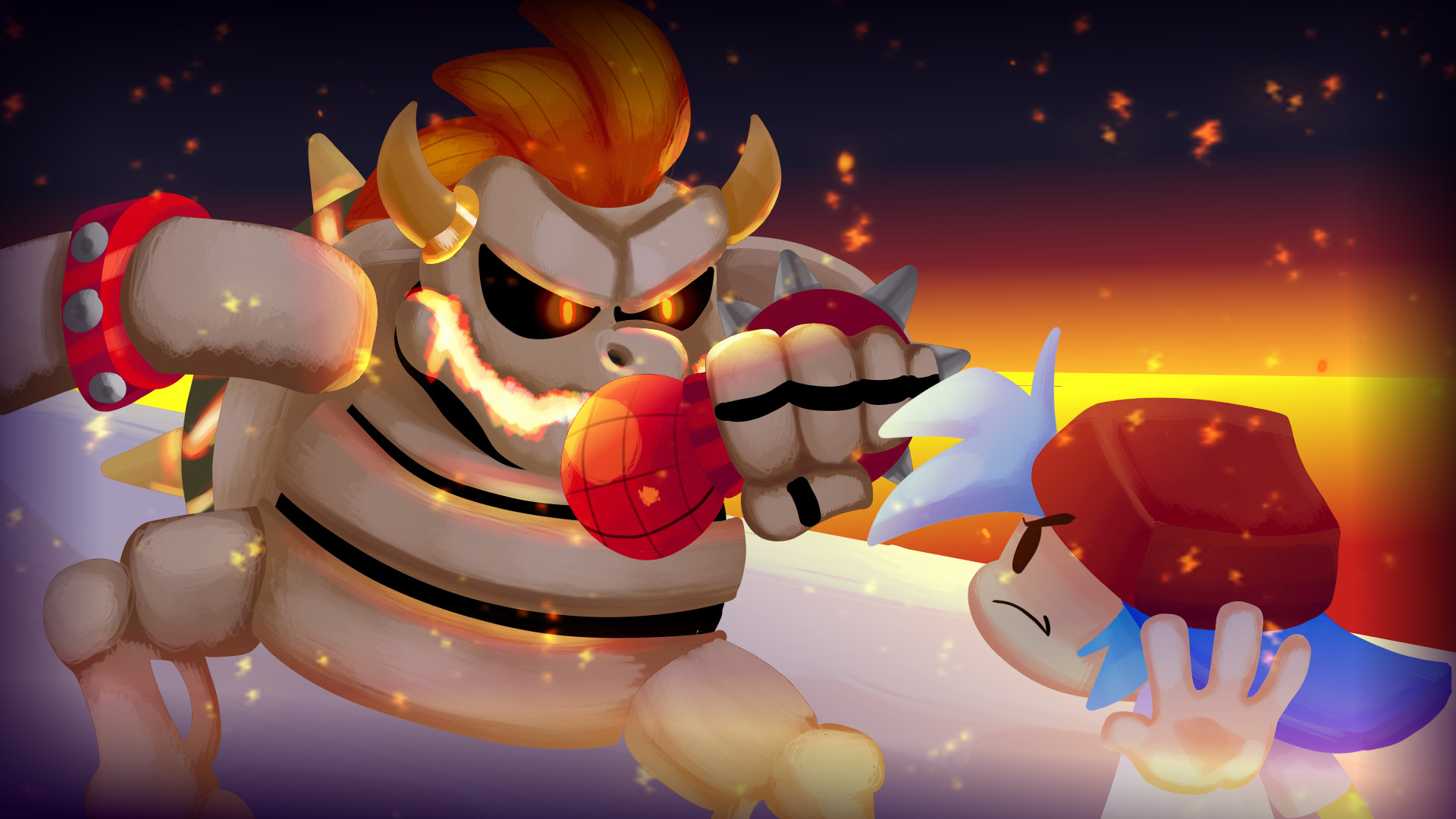 Dry Bowser Oneshot