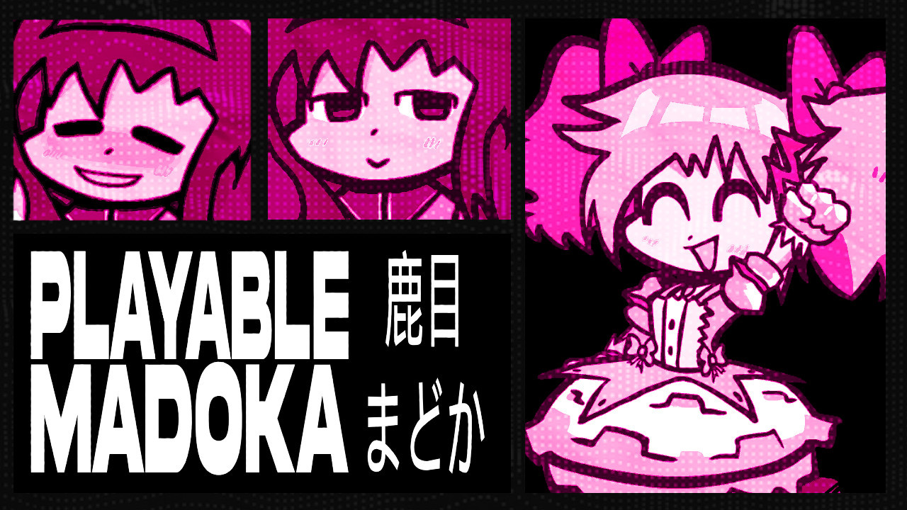 Playable Madoka Psych Modpack Mod for Friday Night Funkin' FNF