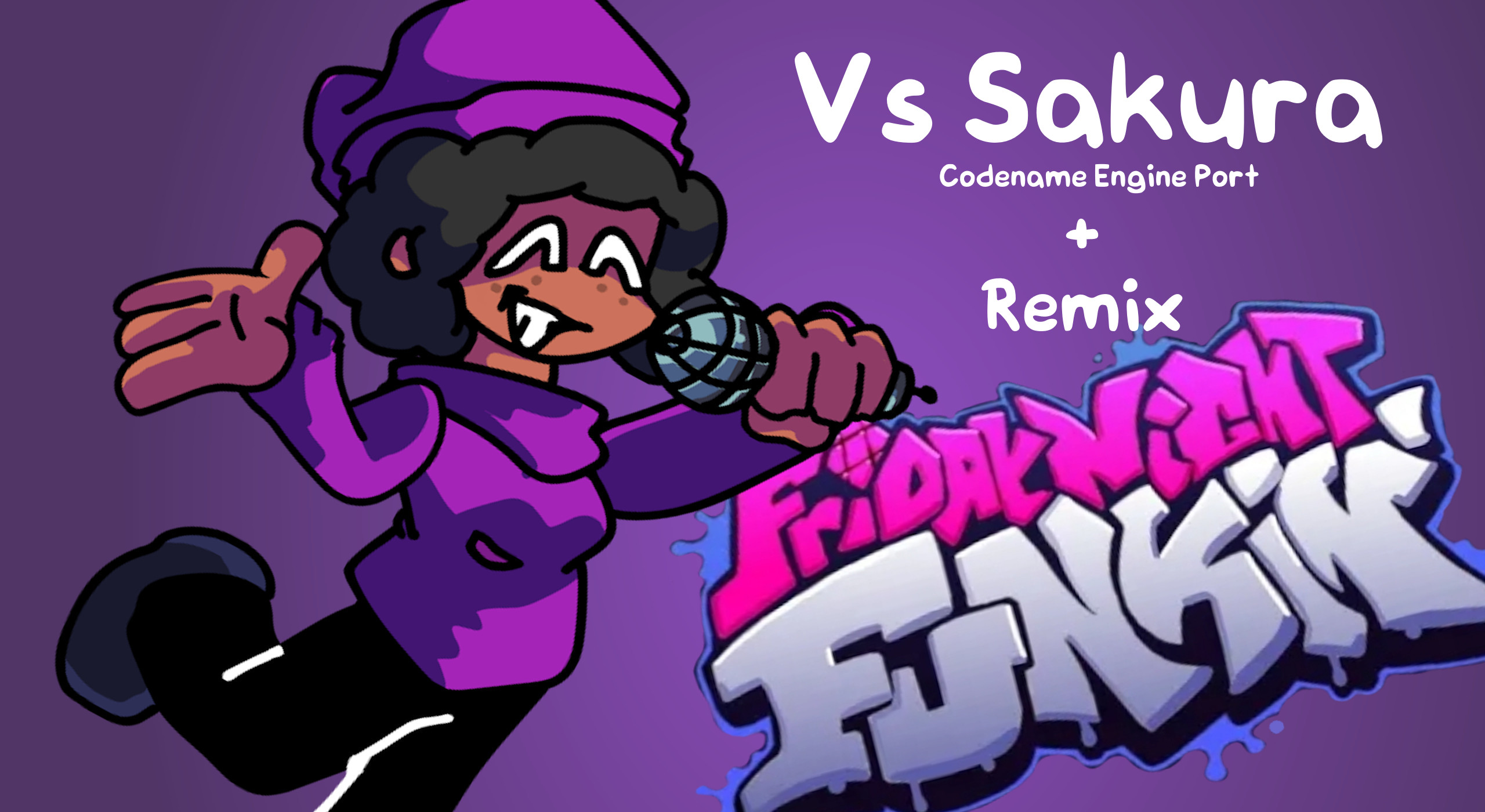 VS Sakura (Codename Engine Port) + Remix