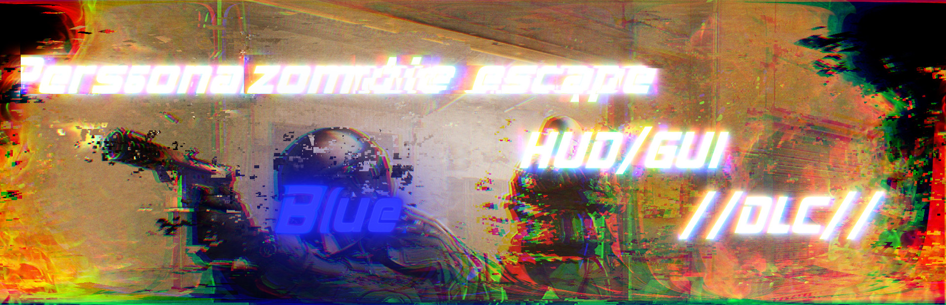 The Personal Zombie Escape Hud/Gui //DLC Blue//