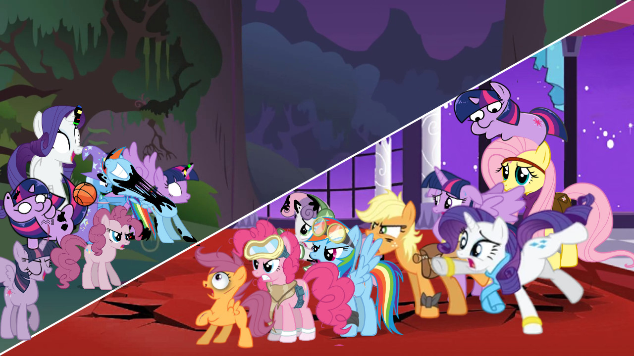 mlp: Pibby equestrian (My version)