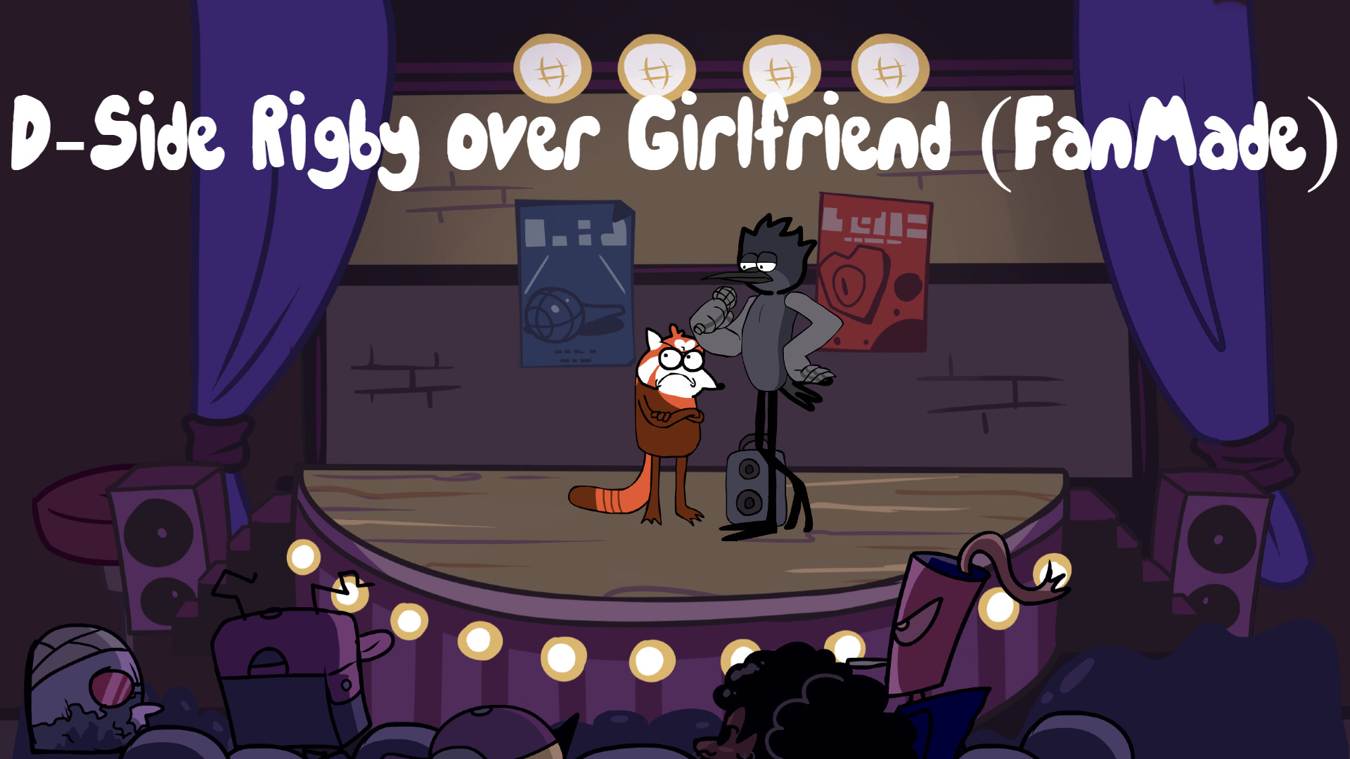 D-Side Rigby over Girlfriend (FanMade) + FLA