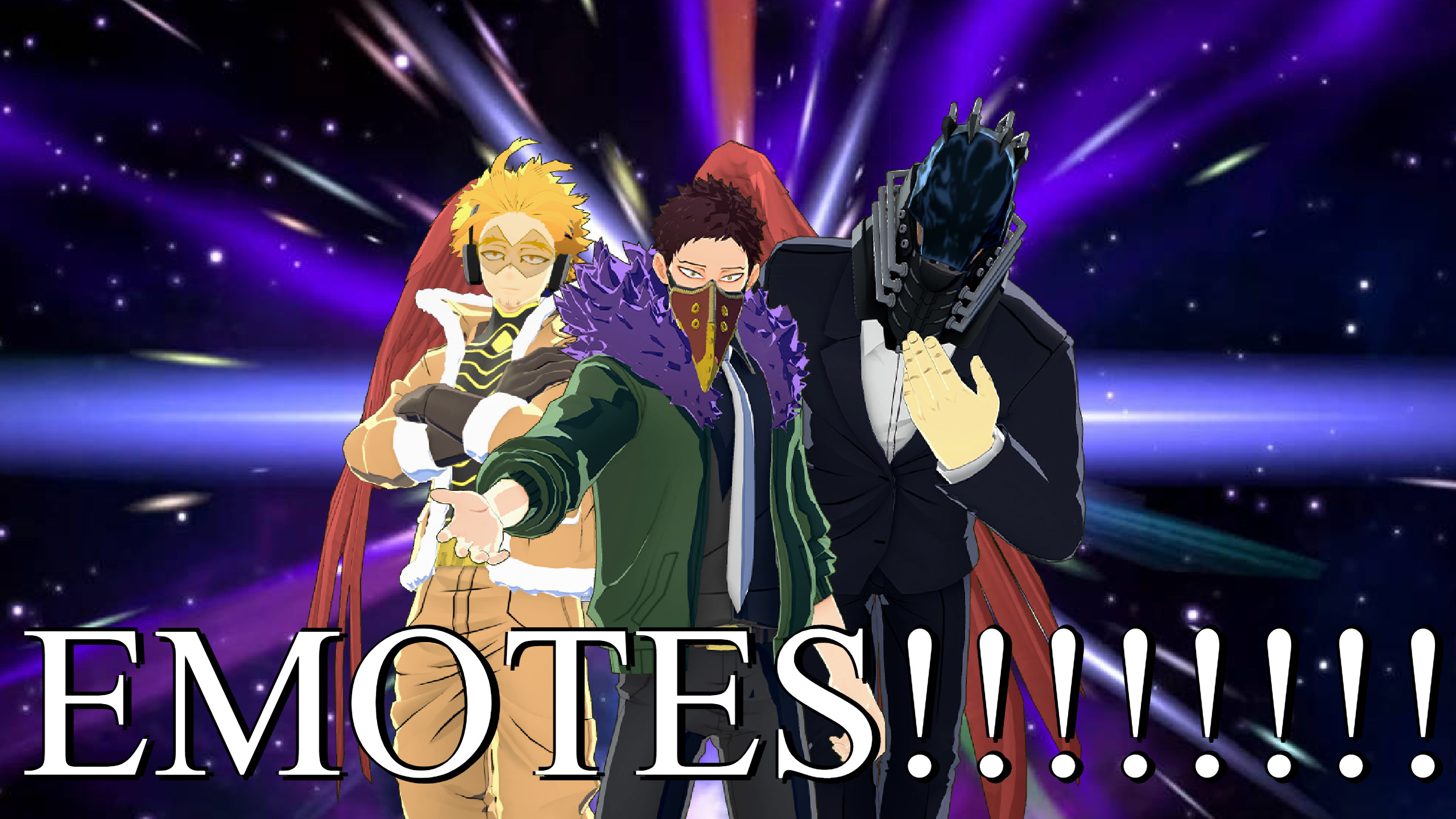 Leaked Animations For Characters Mod for My Hero Ultra Rumble