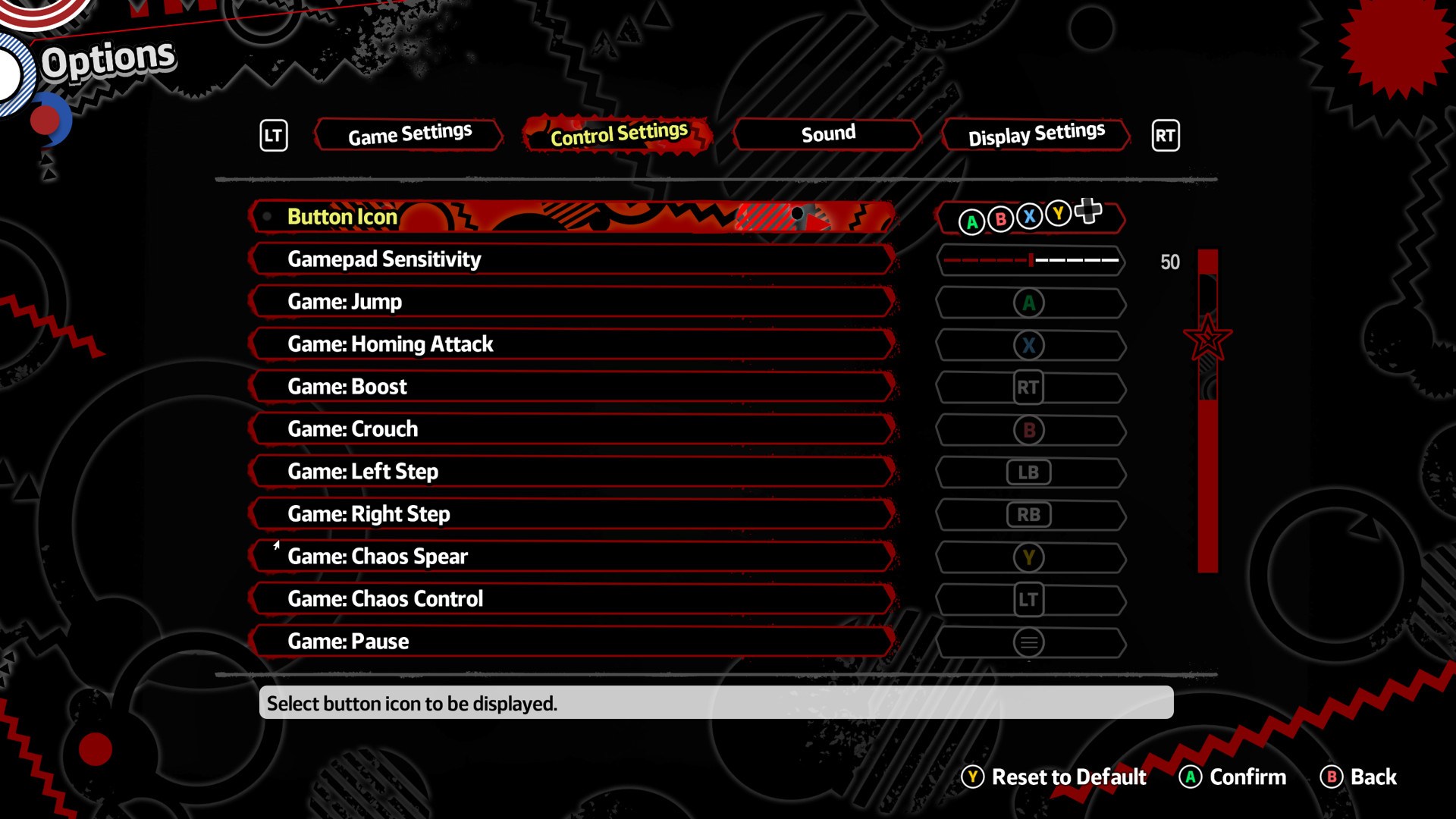 Controller ui overhaul mod for shadow generations sxsgshadow mods