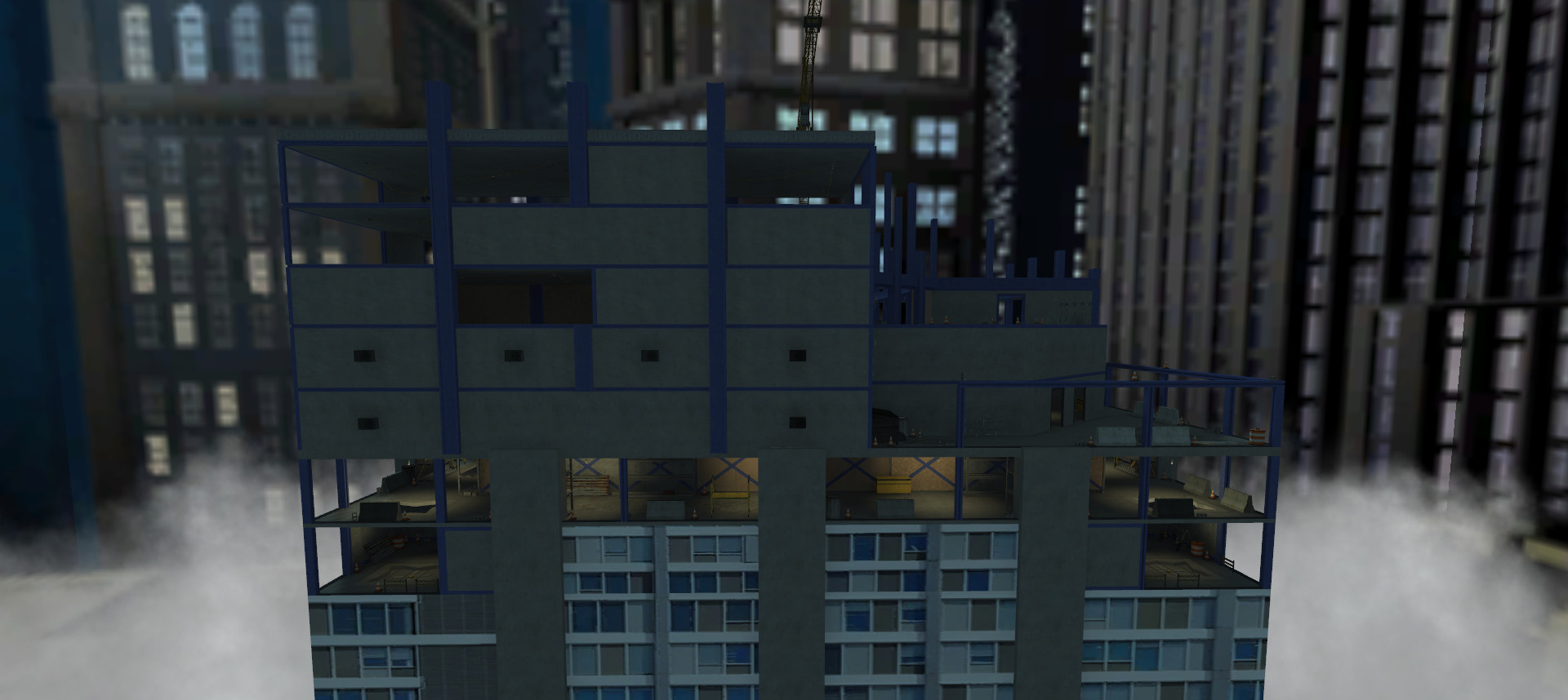 High Rise Strat Cod mp_highrise Mod for Call of Duty 2 | CoD2 Mods