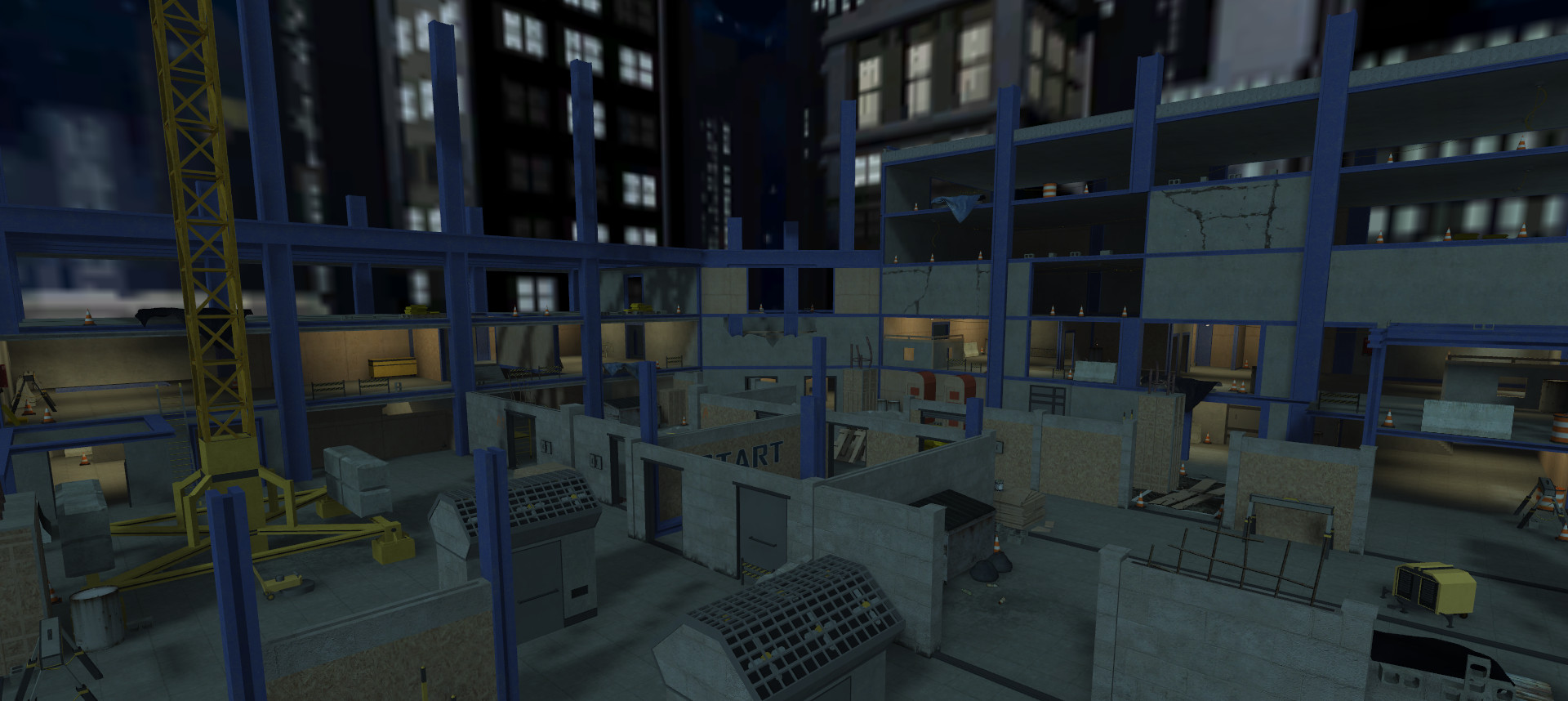 High Rise Strat Cod mp_highrise Mod for Call of Duty 2 | CoD2 Mods