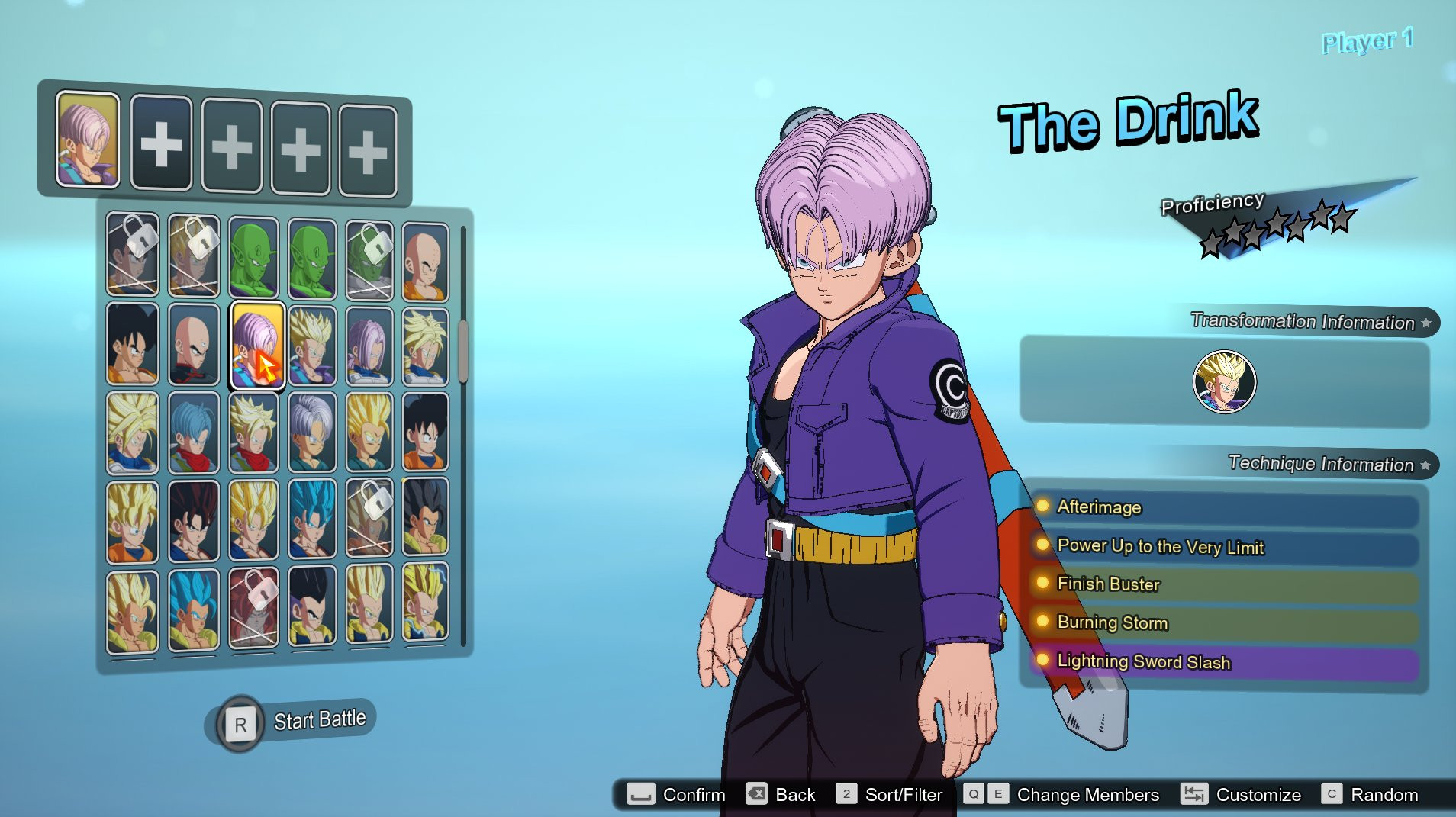 The Drink [Dragon Ball: Sparking! ZERO] [Mods]