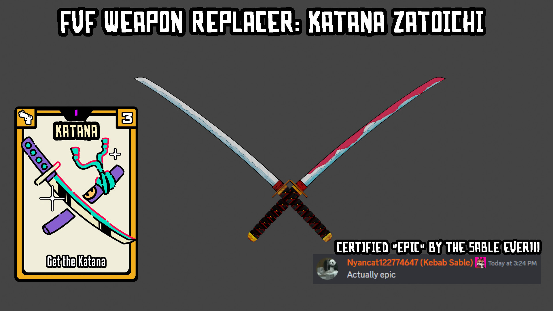 [CASUAL] Katana | Friends vs Friends