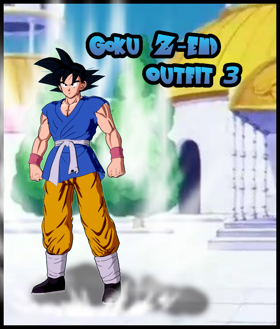 GT Outfit for Goku (Z-End) Mod for Dragon Ball: Sparking! ZERO | DBSZ Mods