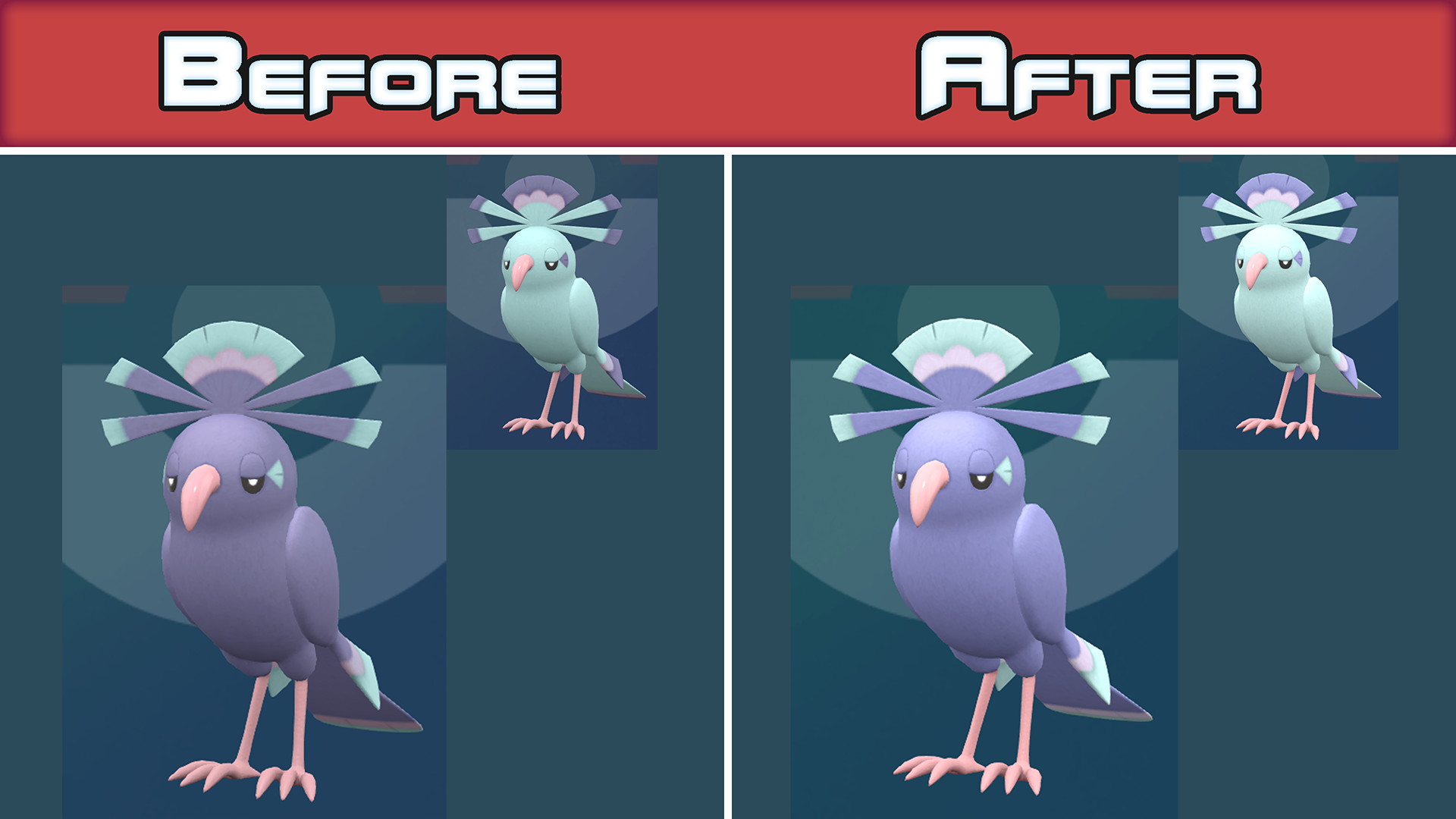 Pokémon Resaturated 3D Mod for Pokemon Scarlet & Violet PKMN