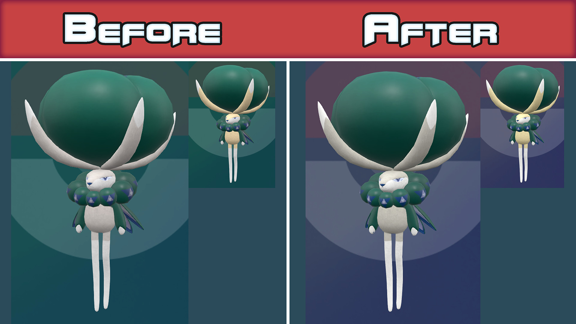 Pokémon Resaturated 3D Mod for Pokemon Scarlet & Violet PKMN